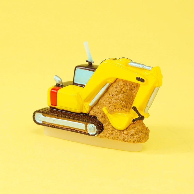 iLikePar Children's Party Birthday Gift Birthday Candle Excavator Candle for boy for Cake - Image 3